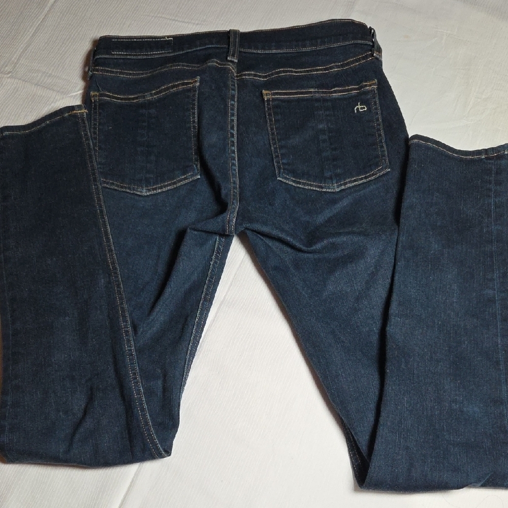Rag & Bone Dark Blue Denim Jeanssz 28. - Picture 5 of 6
